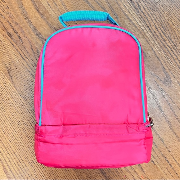 HELLO KITTY X Thermos Lunch Bag insulated pink tote purse zipper food storage - Picture 3 of 8